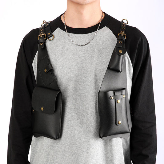 Men's Vest Mobile Underarm Multifunctional Combat Men's Messenger Bag
