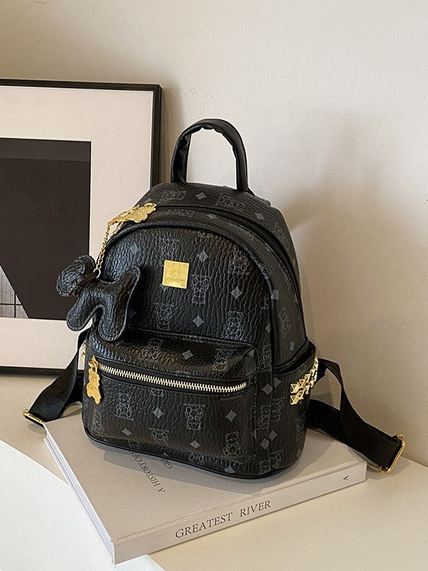 Women's & Men's Printed Niche High Sense Commute Leisure Backpack