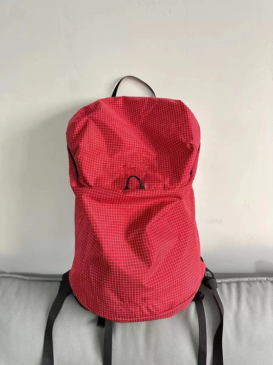 Women's & Men's Chicken Skeleton Large Capacity Plaid Lightweight Waterproof Leisure Backpack