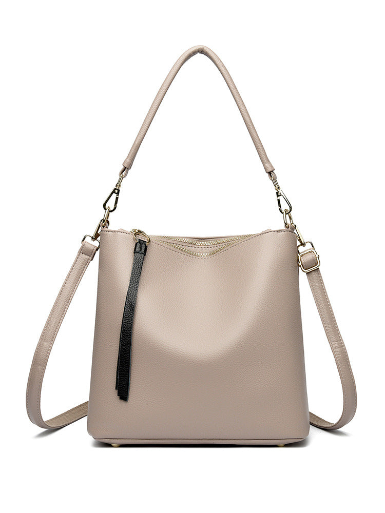 Women's Genuine Leather Hobo Fashion Underarm Mother Bags