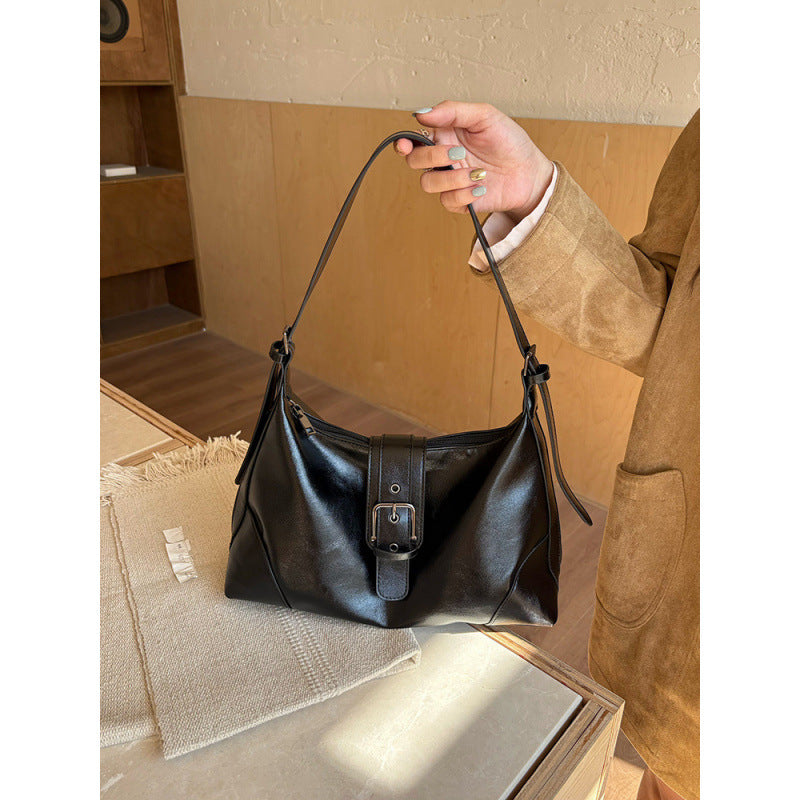 Niche Commuter Retro High-grade Lazy Underarm Fashion Bags