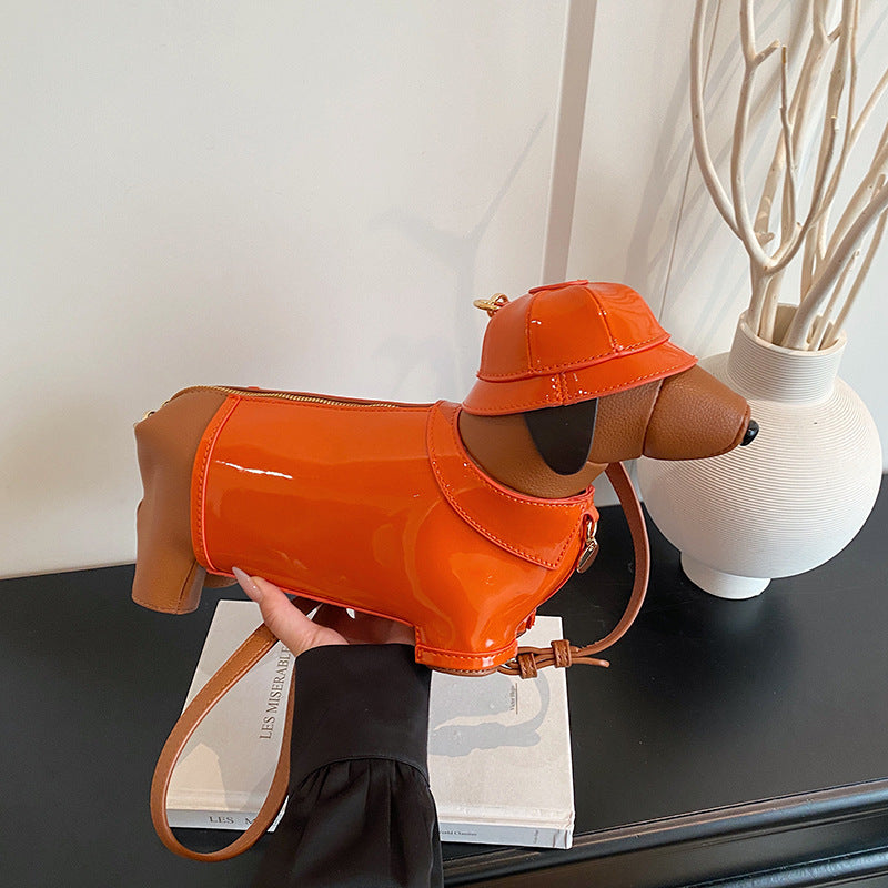 Trendy Creative Puppy One Female Street Western Style Women's Shoulder Bag
