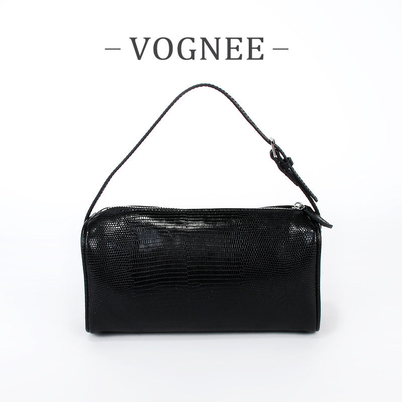 Women's High-grade Pen Underarm Pencil Versatile Genuine Women's Shoulder Bag