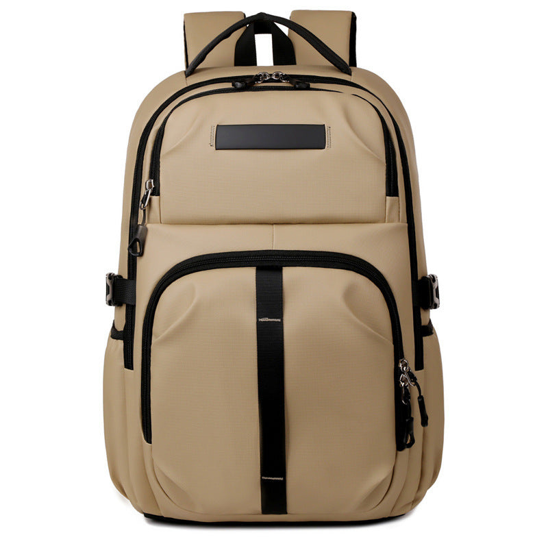Men's Waterproof Derm Business Commute Computer Leisure Backpack