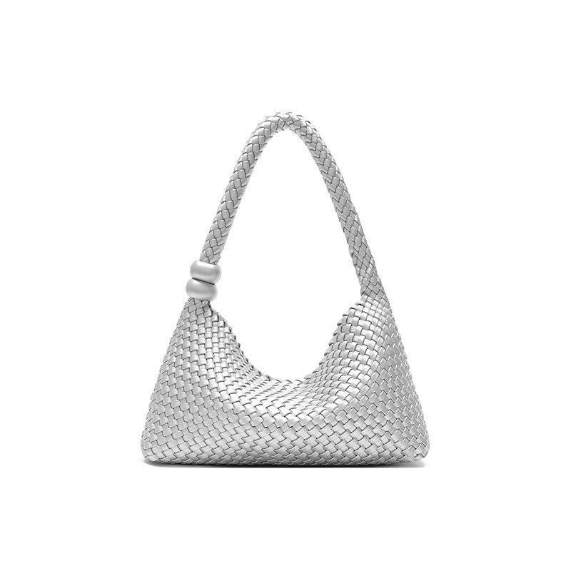 Women's Handmade Woven Vegetable Basket Beach Vacation Women's Shoulder Bag