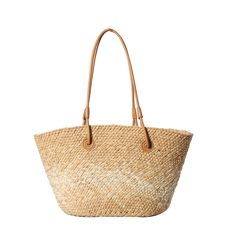 Large Capacity Straw Simple Portable Natural Bags