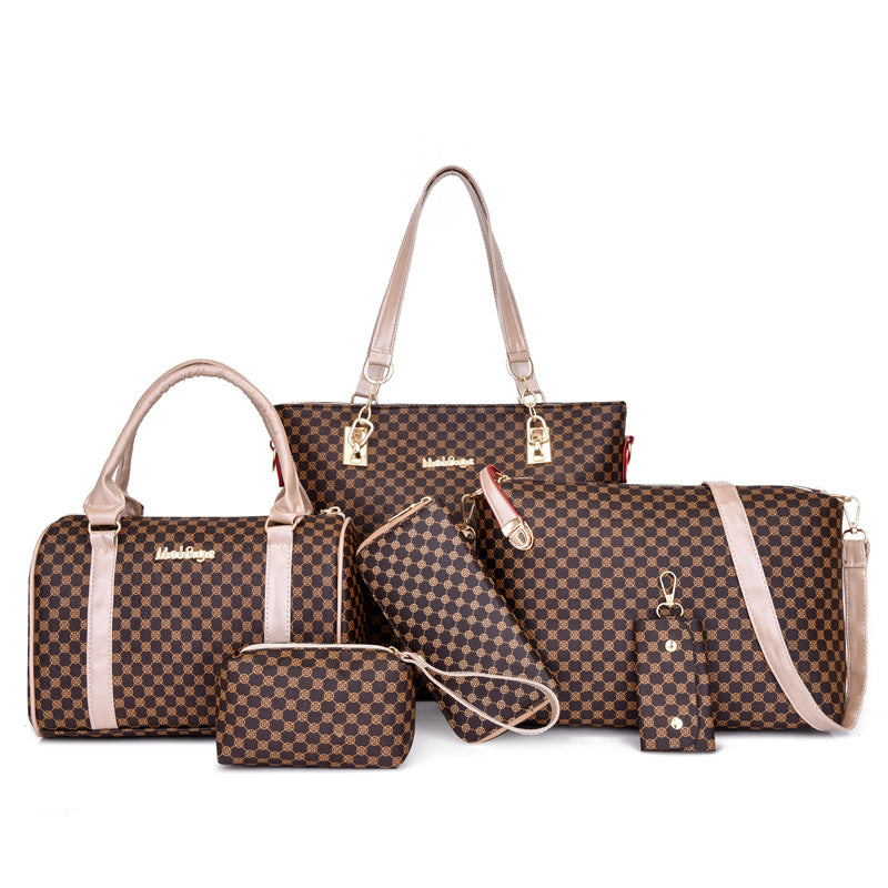 Women's Large Capacity Portable Leisure Combination Women's Handbag
