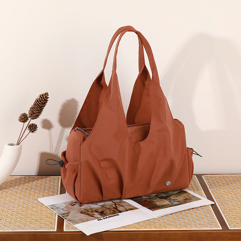 Women's Fashionable Simple Lightweight Underarm Yoga Fitness Urban Women's Shoulder Bag