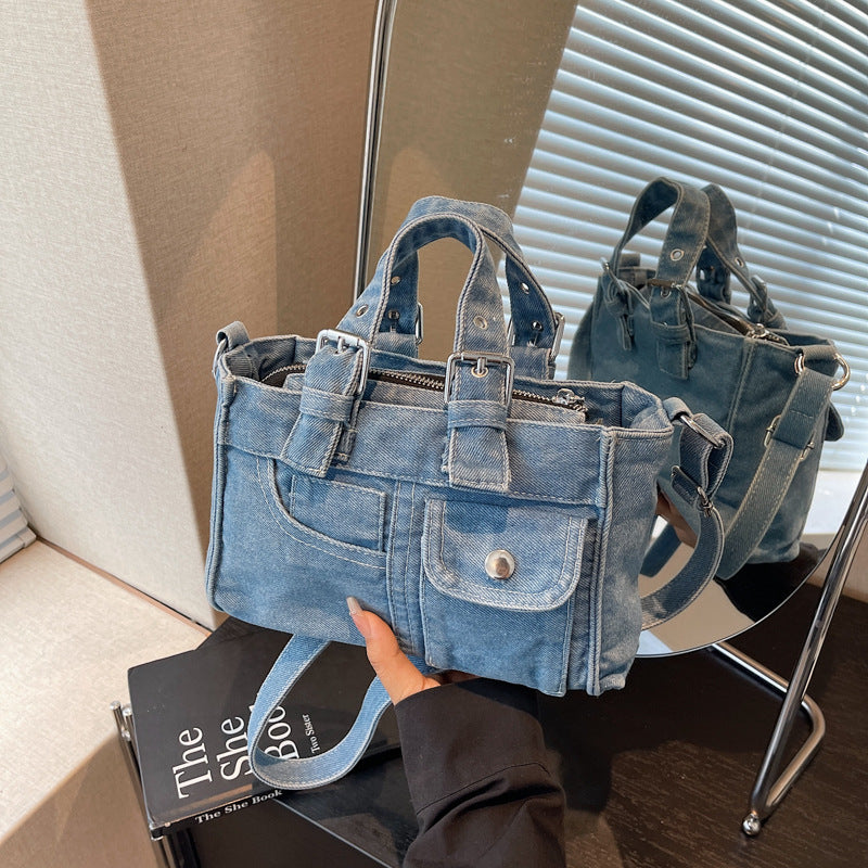 Durable Charming Popular Jeans Fashion Underarm Women's Messenger Bag