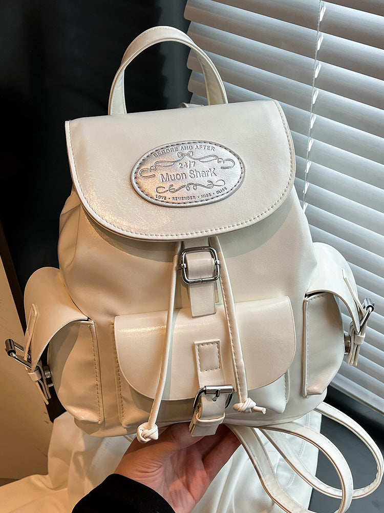 Women's Summer Fashion Preppy Simple Large Capacity Women's Backpack