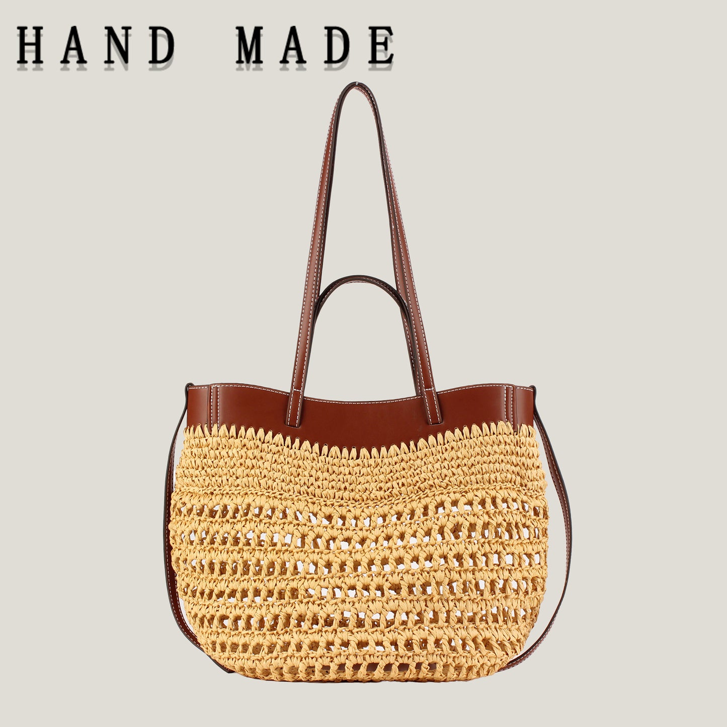 Women's Hand-woven Seaside Vacation Daily Leisure Commute Bags