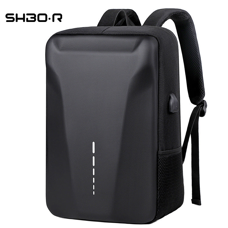 Men's Hard Business Waterproof Rucksack Password Computer Bags