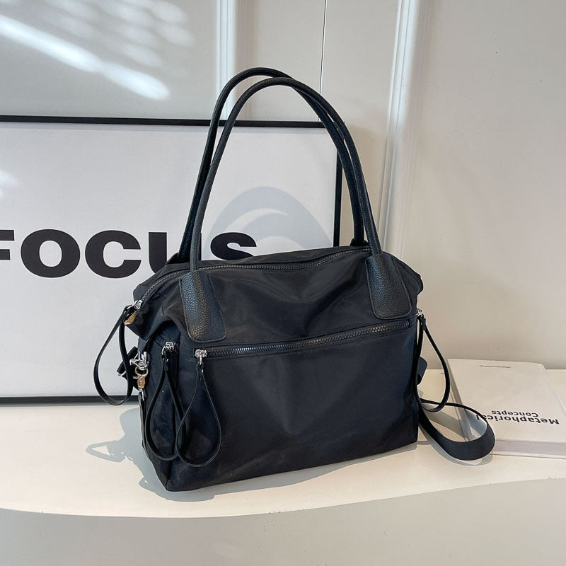 Women's Korean Style Nylon Cloth Large Capacity Fashion Underarm Women's Shoulder Bag