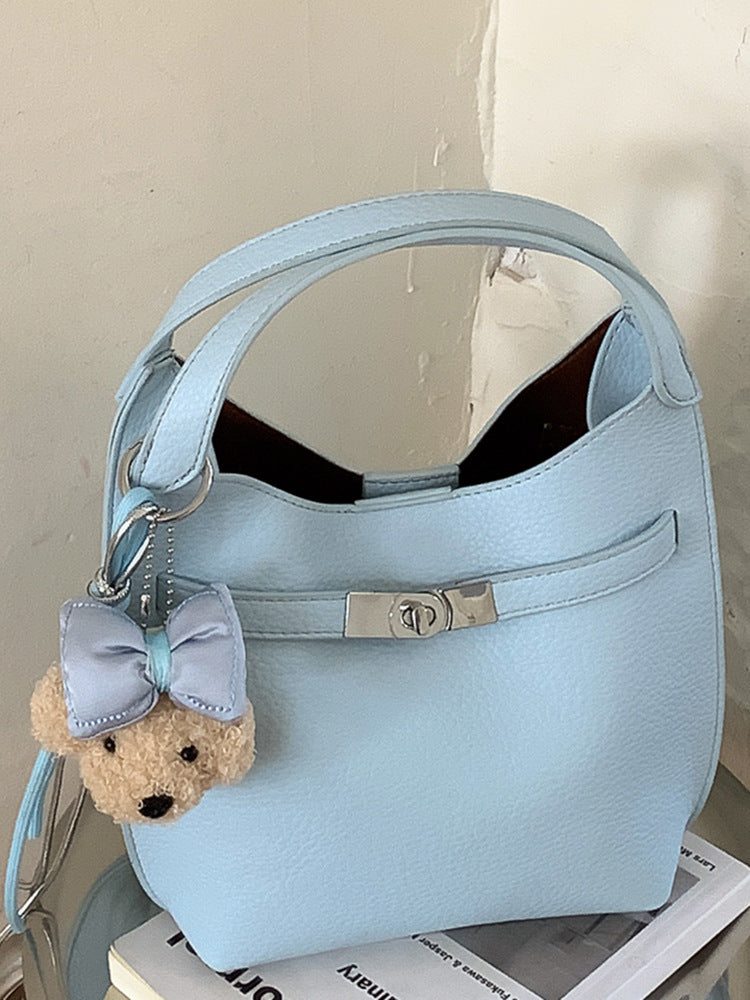 Women's Spring Vegetable Basket Commuter Good-looking Female Bucket Bag