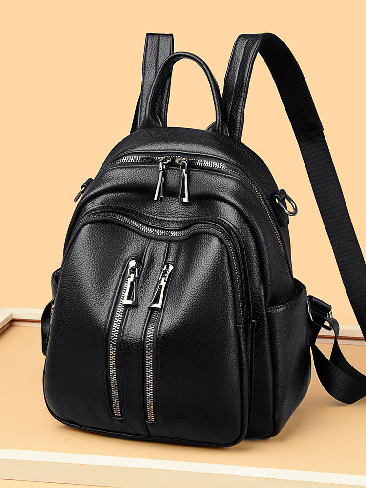 Women's Lychee Pattern Korean Style Trendy Stylish Backpacks