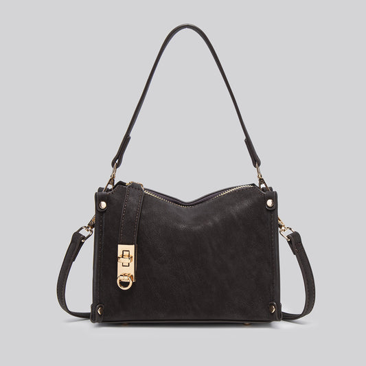 Retro Fashion Embroidery Thread Mini Advanced Women's Shoulder Bag