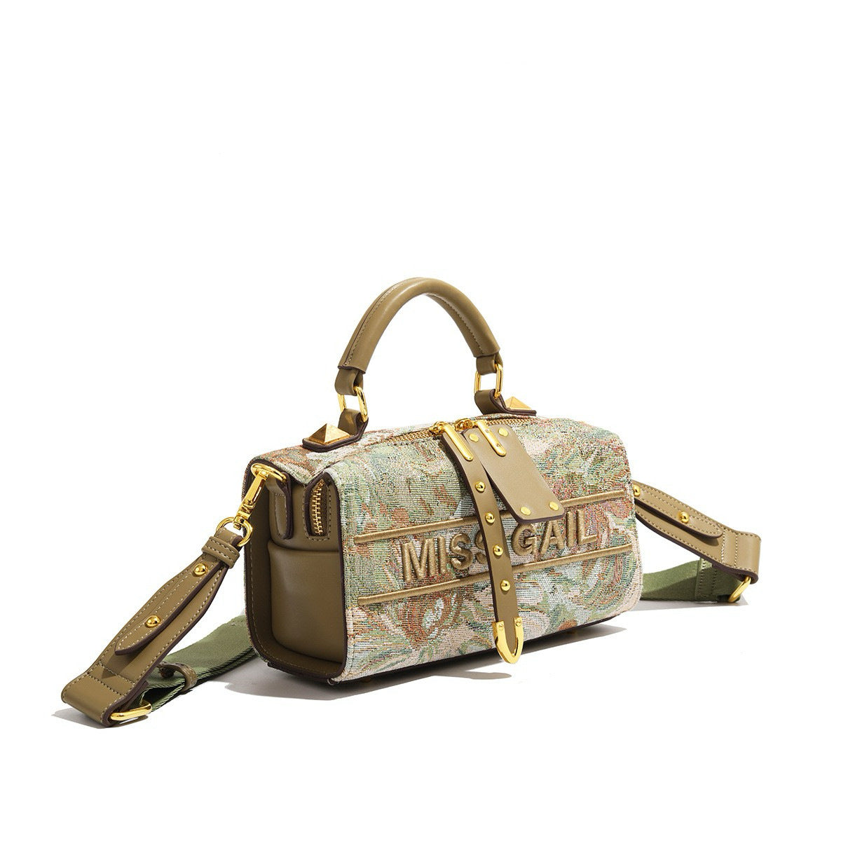 Women's Fashionable Embroidered Pillow Portable Trendy Bags
