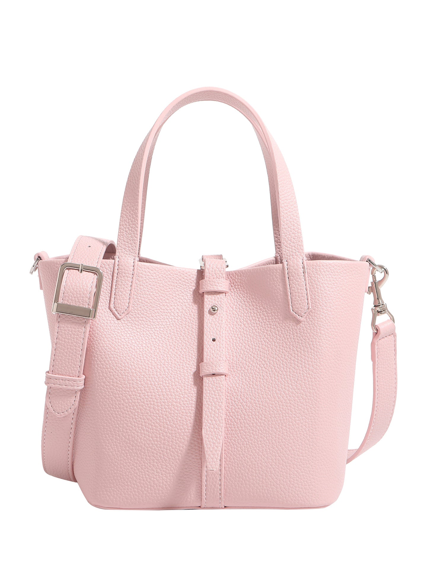 Simple Portable Vegetable Basket Female Commuter Large Capacity Cross Bucket Bags