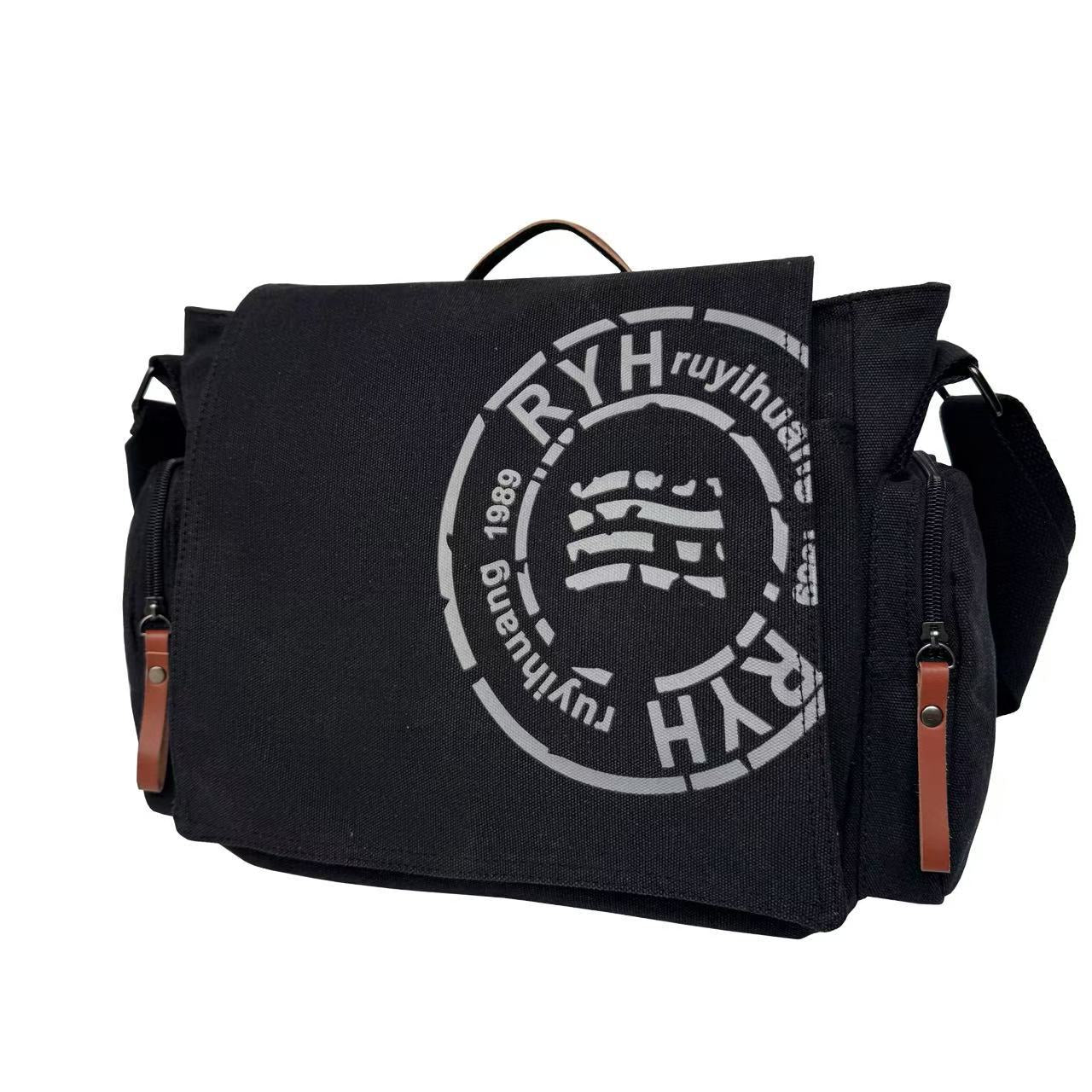 Men's Thick Retro Fashion Business Portable Official Bags