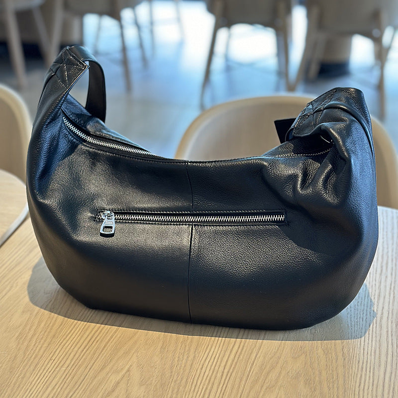 Women's Leather Big Large Capacity Totes Soft Women's Messenger Bag
