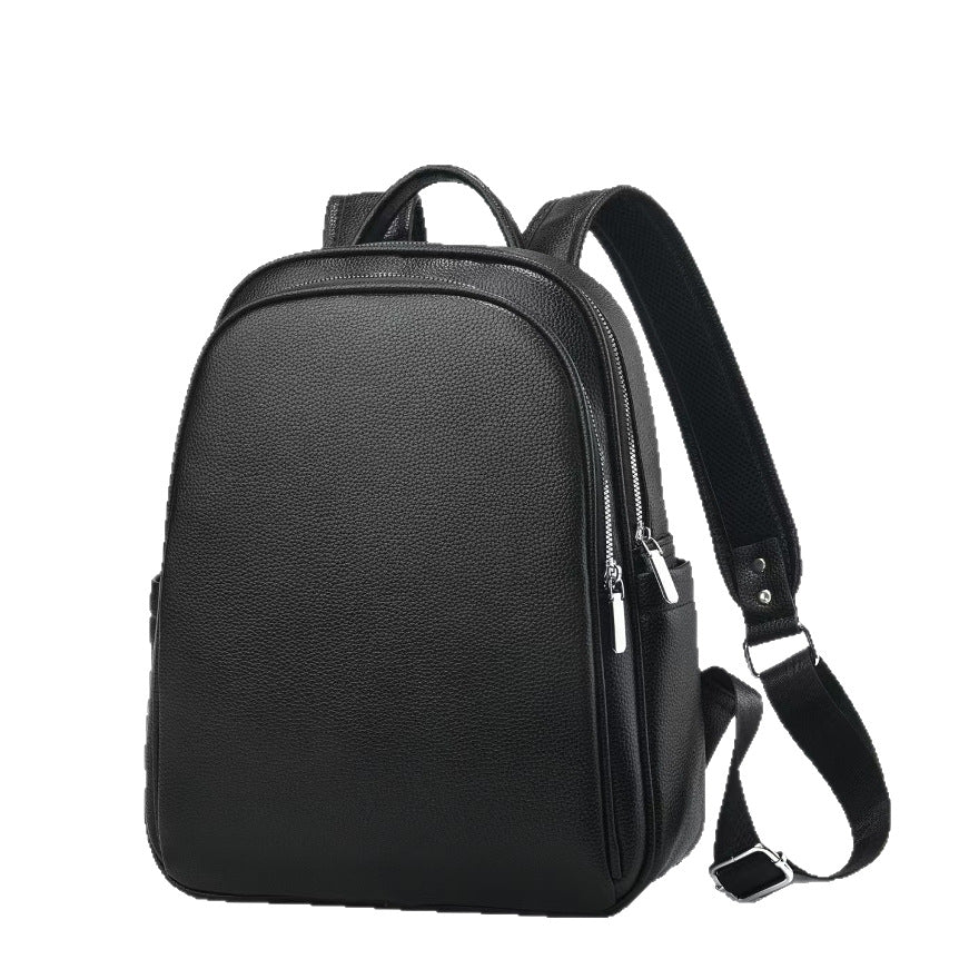 Women's & Men's Black Temperament Multifunctional Women's Backpack