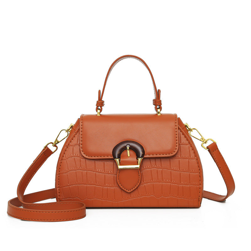 Women's Stylish Textured Simple Popular Trend Alligator Bags