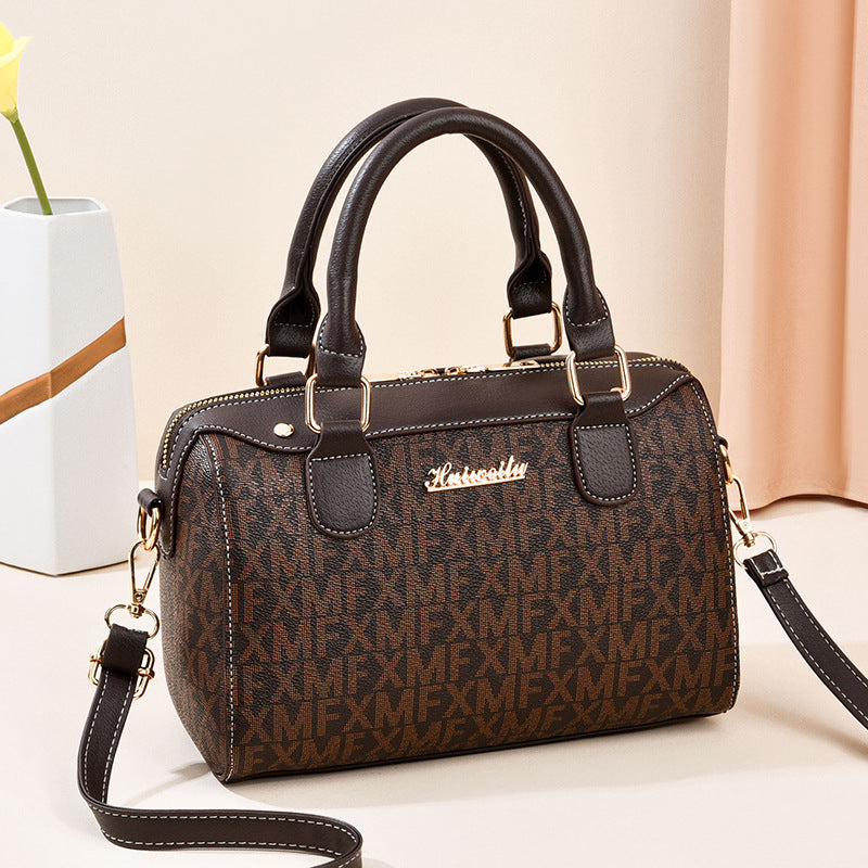 Women's Korean Style Printed Simple Elegant Pillow Personalized Unit Women's Handbag