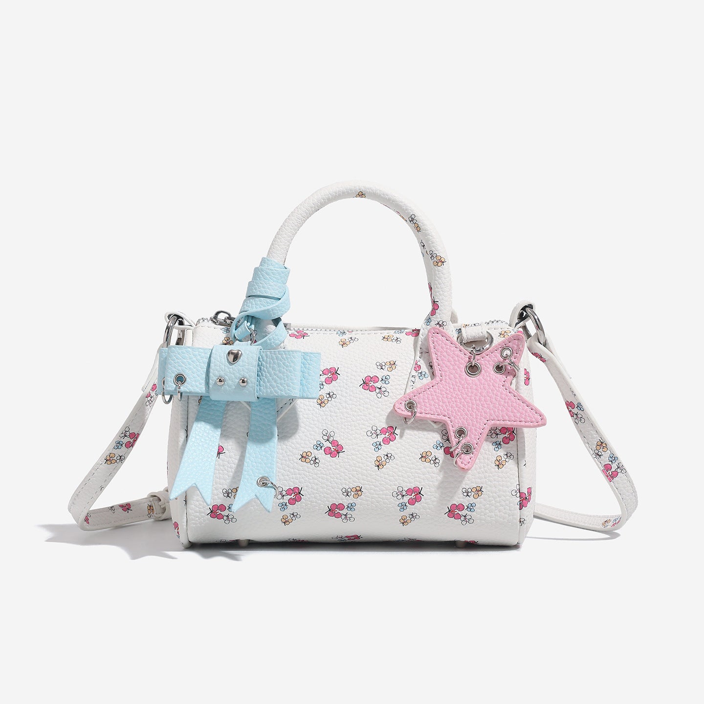 Women's Sweet Bowknot Boston Summer Mini Women's Handbag
