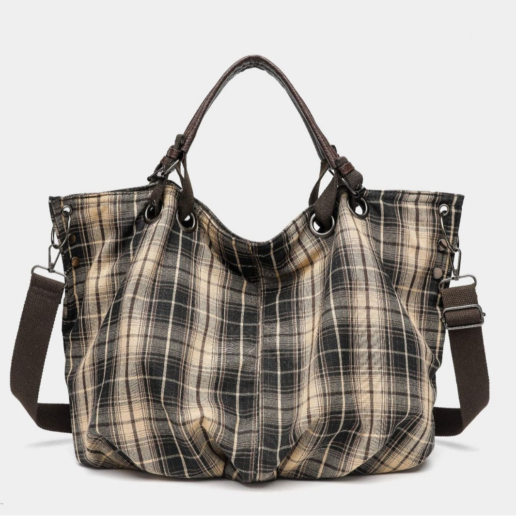 Working Style Trendy Canvas Large Capacity Fashion Tote Bags