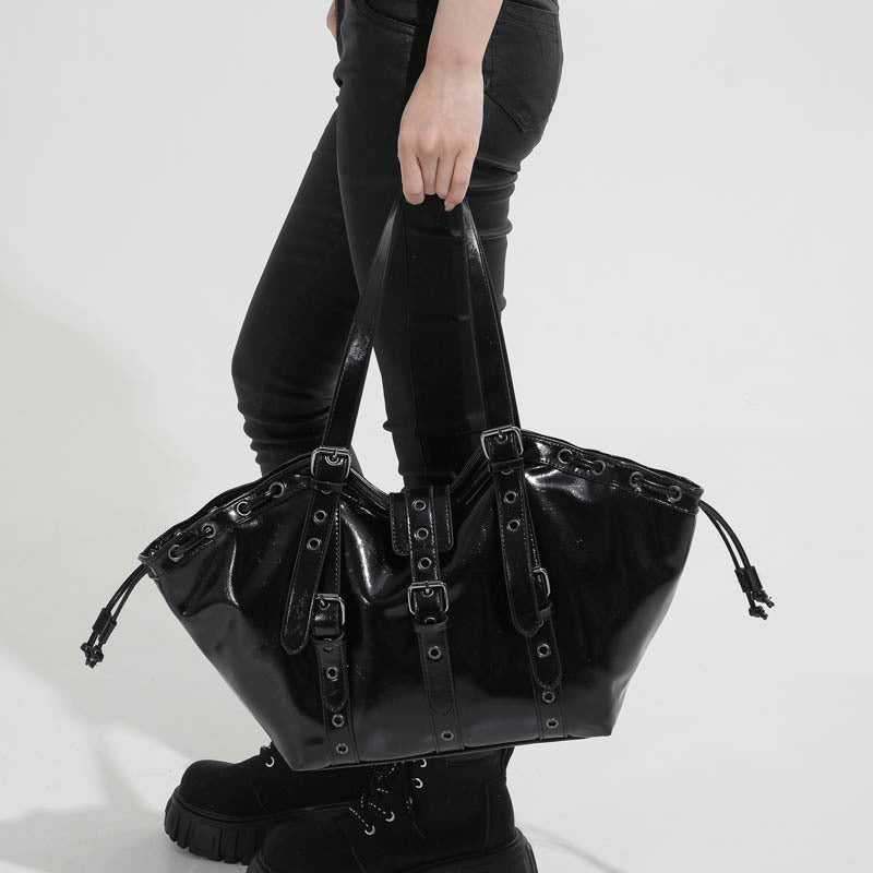 Women's Retro Large Capacity Spring Niche Commuter Women's Shoulder Bag
