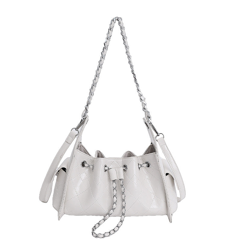 Women's Diamond Chain Underarm Summer French Entry Lux Fashion Bags
