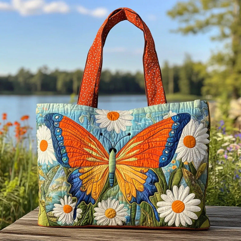 Printing Quilted Commute Leisure Cotton Jacket Tote Bag
