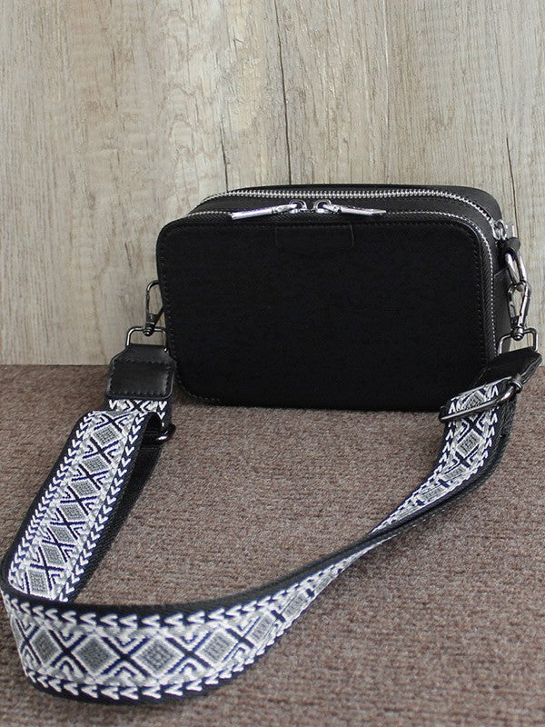 Leather Western Style One Underarm Wide Small Square Bags