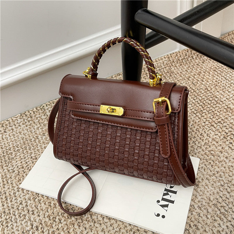 Women's Simple Fashion Western Style High Sense Small Square Bags