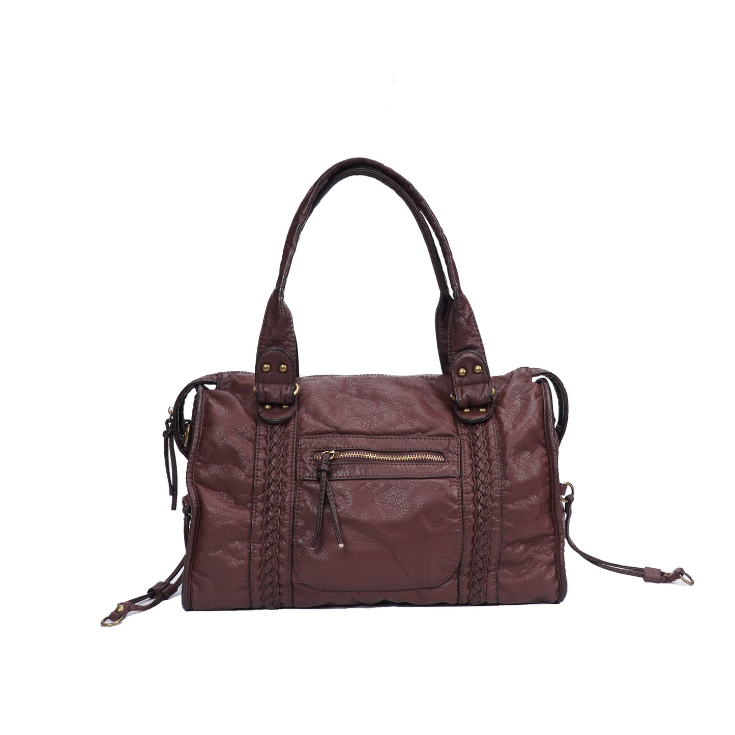Fashion Retro Old Waste Soil Wind Women's Messenger Bag