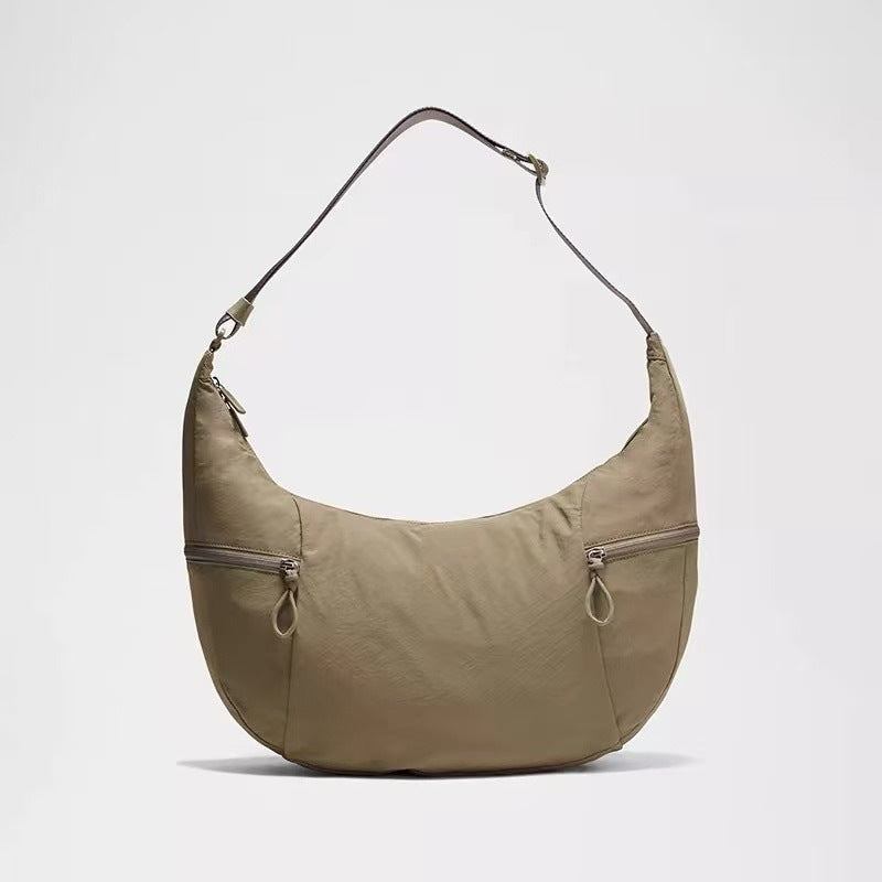 Classic Comfortable Women's Portable Dumpling Croissant Underarm Bag