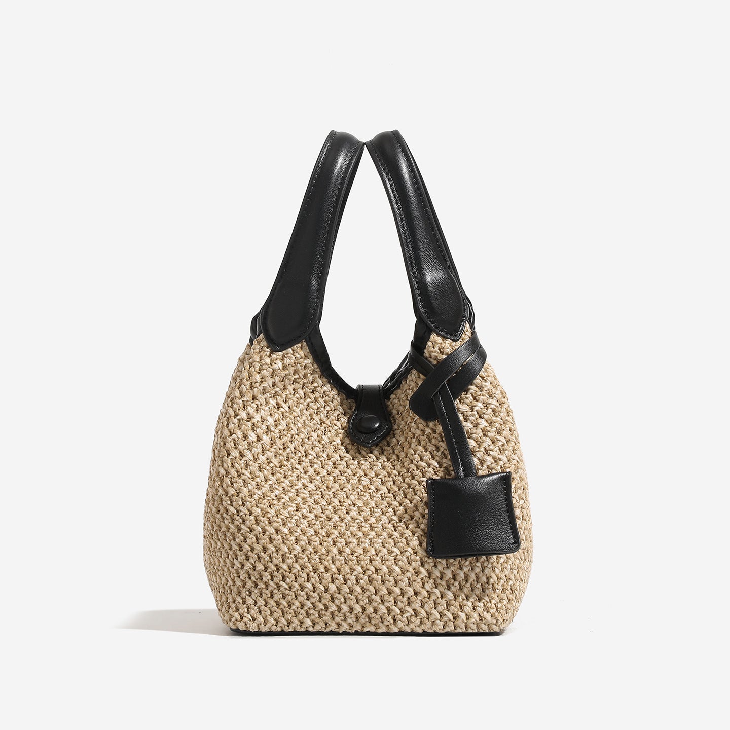 Niche Straw Woven Vegetable Basket Beach Vacation Bags