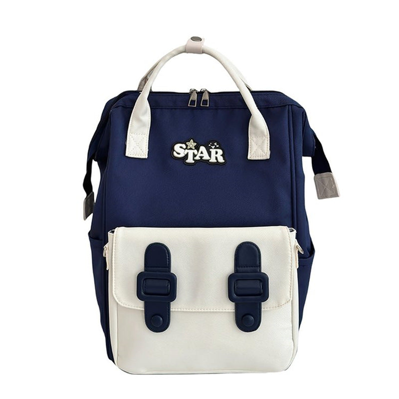 Junior High Female Large Capacity Primary Leisure Backpack
