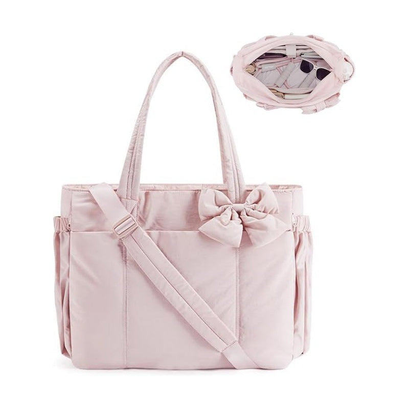 Down Cotton Clothing Hiking Cycling Multifunctional Tote Bag