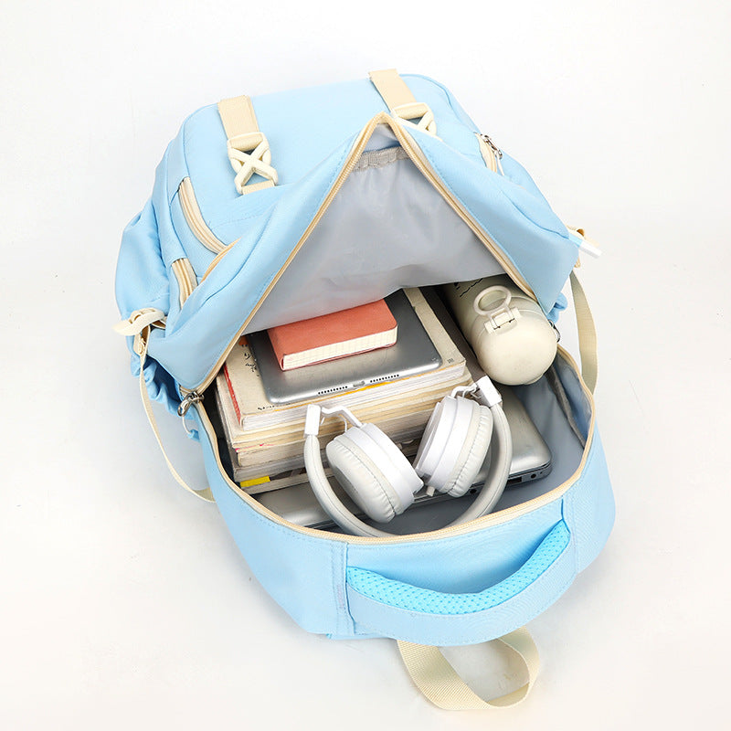 Men's Simple Business Trip Commuter Lightweight Large Backpacks