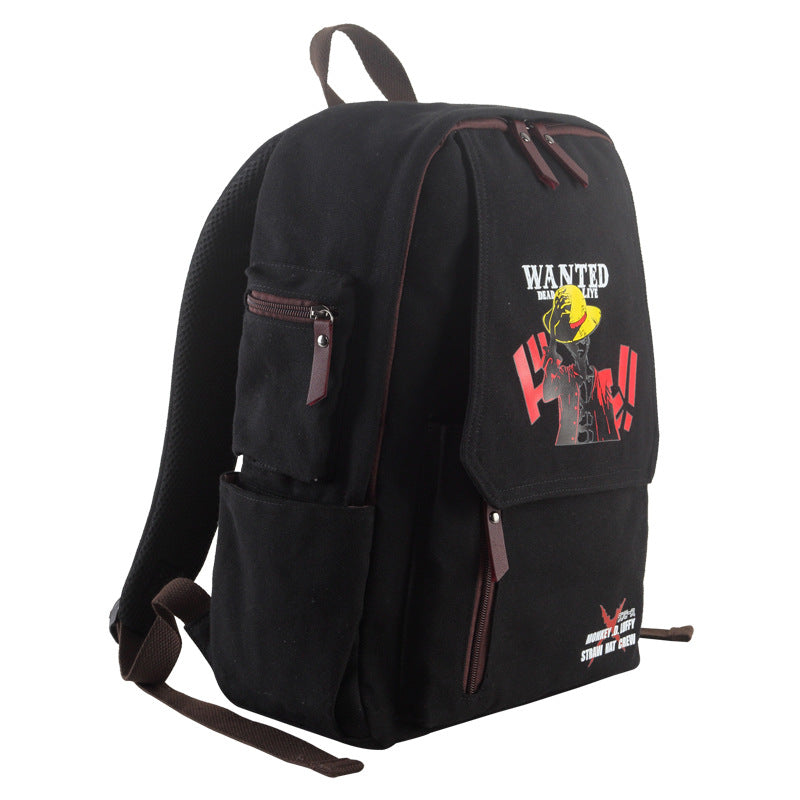 New Creative Stylish Charming Canvas Simple Leisure Backpack