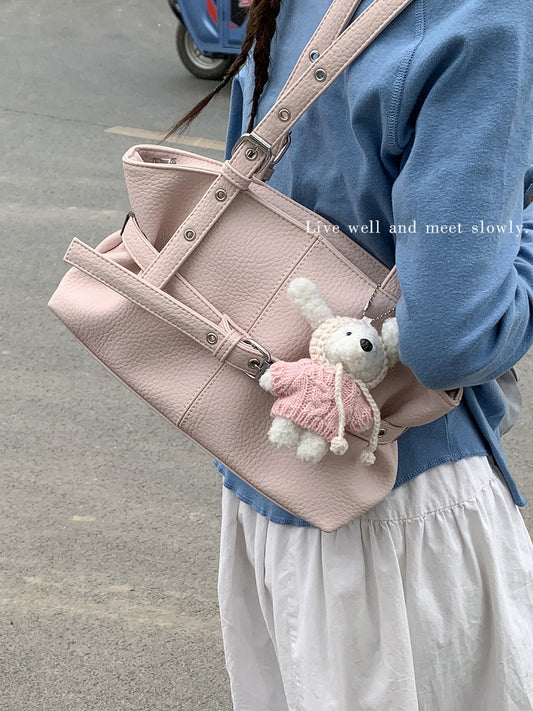 Fashion Women's Korean Underarm Commuter Simple Tote Bag