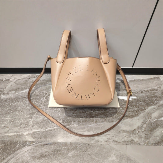 Women's Fashion Retro Hollow Letter Vegetable Basket Bucket Bag