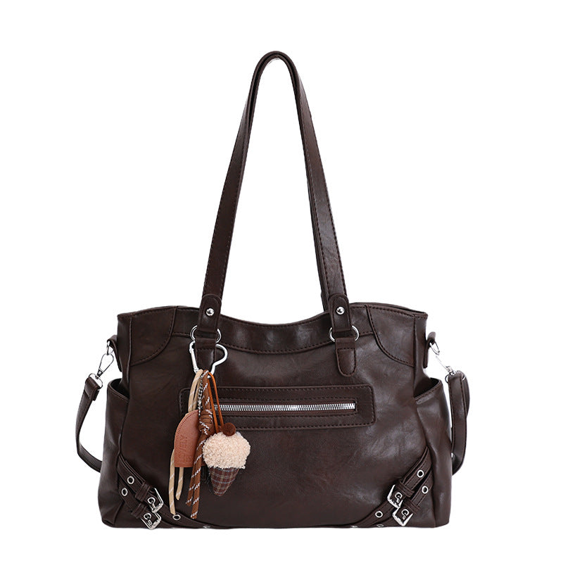 Retro Underarm Large Capacity Female Trendy Western Women's Shoulder Bag