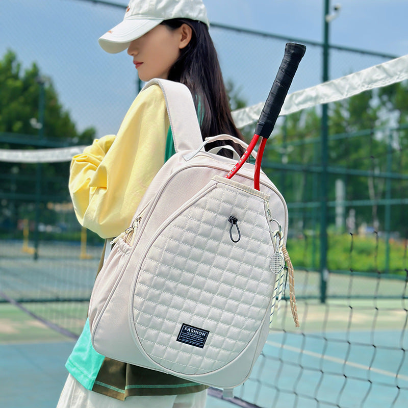 Women's & Men's Multifunctional Badminton Tennis Large Capacity Less Leisure Backpack