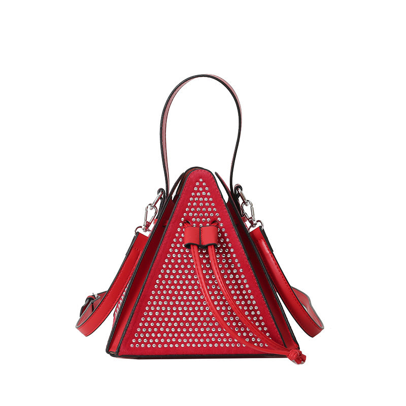 Women's Popular Korean Fashion Rivet Personality Trendy Women's Shoulder Bag