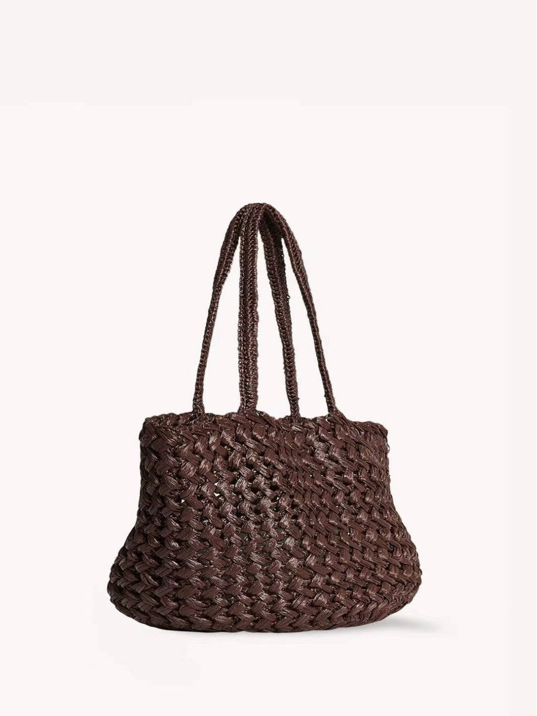 Women's Simple Stylish Hand-woven Fashion Commuter Straw Women's Shoulder Bag