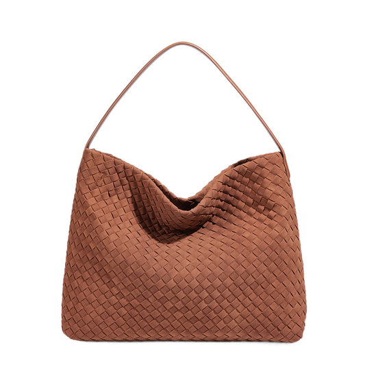 Women's Large Capacity Hand-woven Light Luxury High-grade Bags