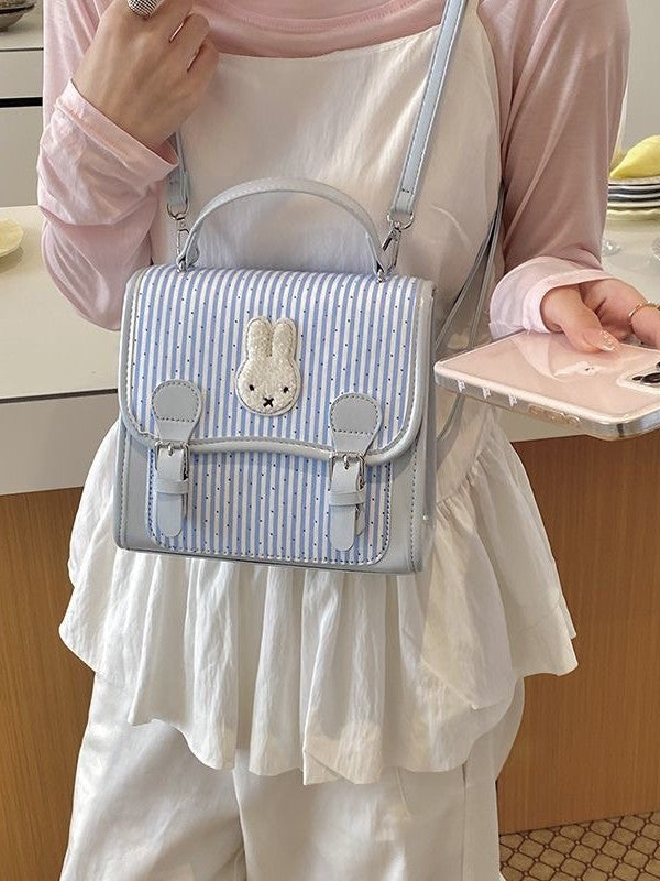 Korean Cartoon Miffy Rabbit Female Cute Leisure Backpack