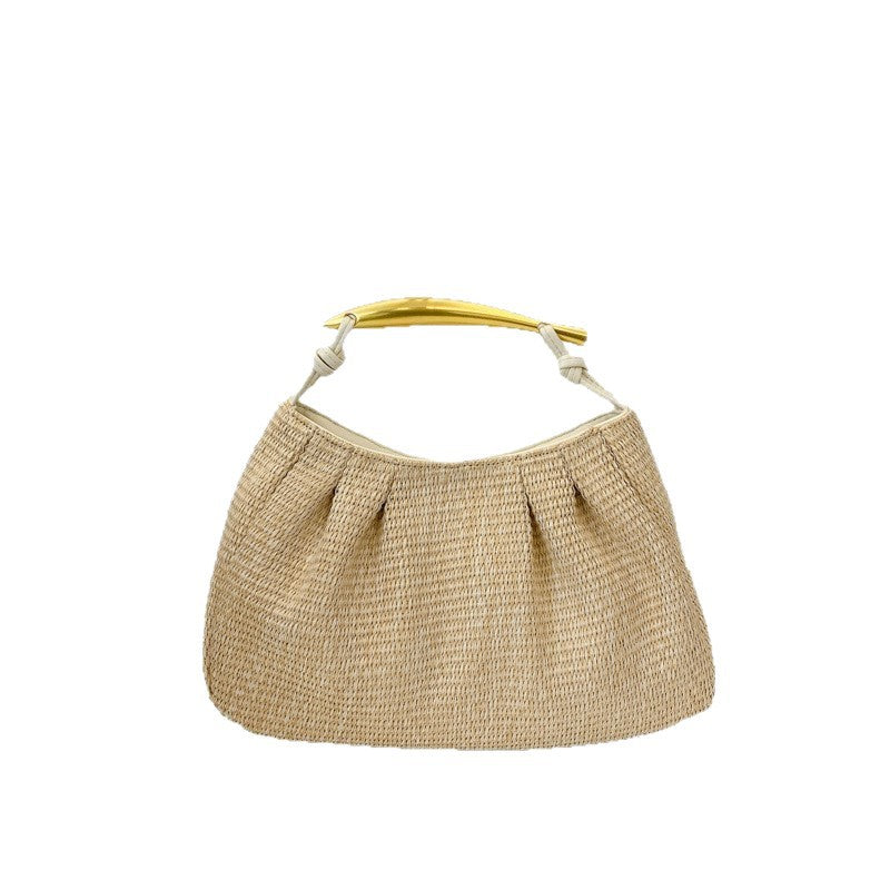 Straw Female Seaside Vacation Style Sense Women's Messenger Bag